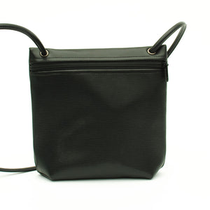 luxe black crossbody pouches