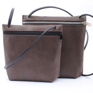 brown crossbody pouches