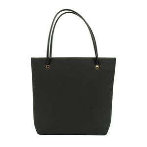 rubbery black large tote