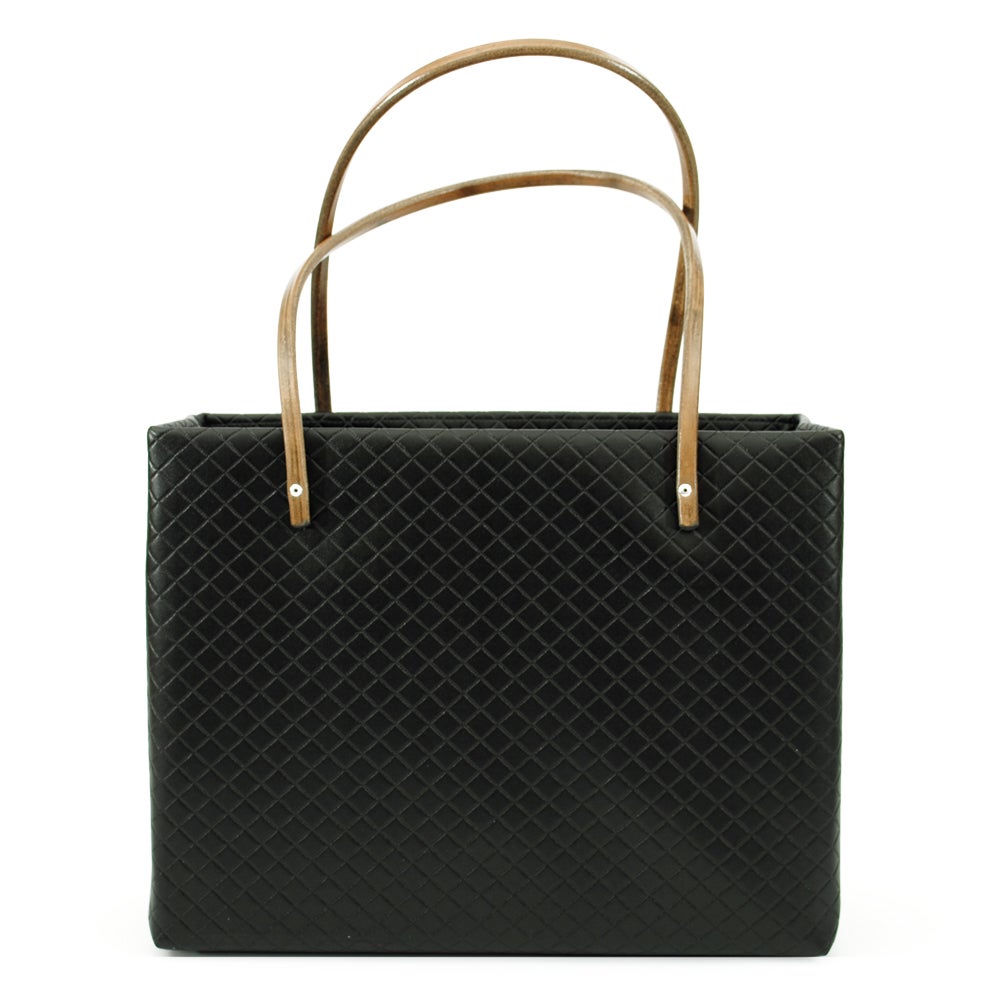 black diamond large shopping bag